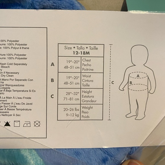 Disney Infant Stitch Costume - Picture 5 of 5